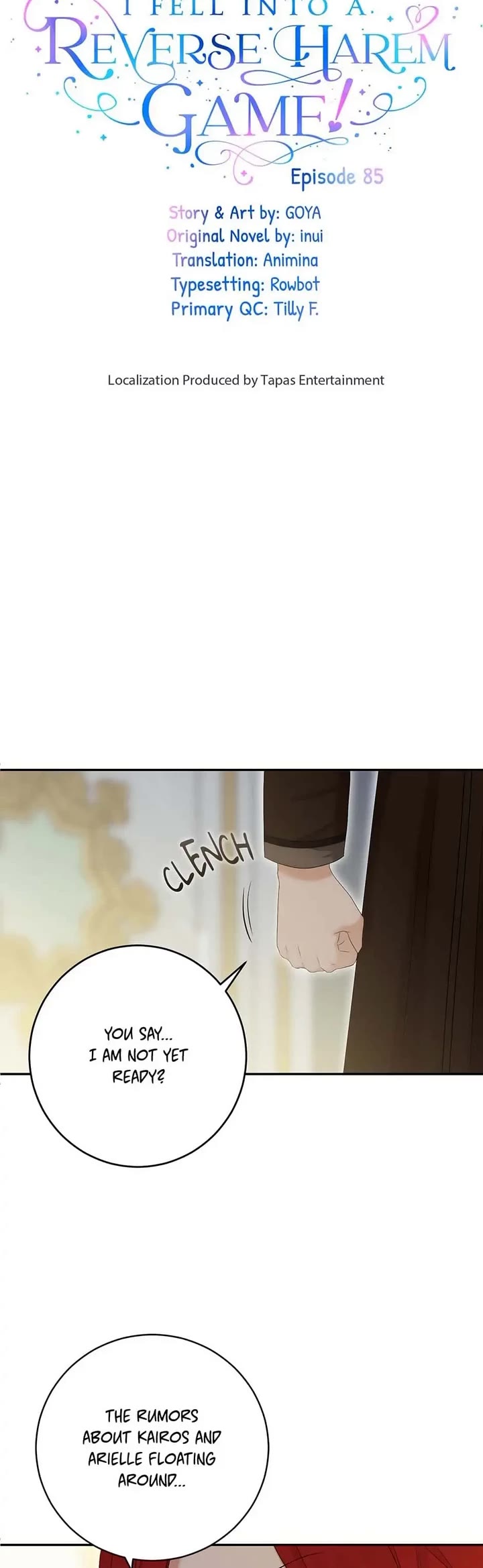 It Looks Like I’ve Fallen into the World of a Reverse Harem Game chapter 85 page 5