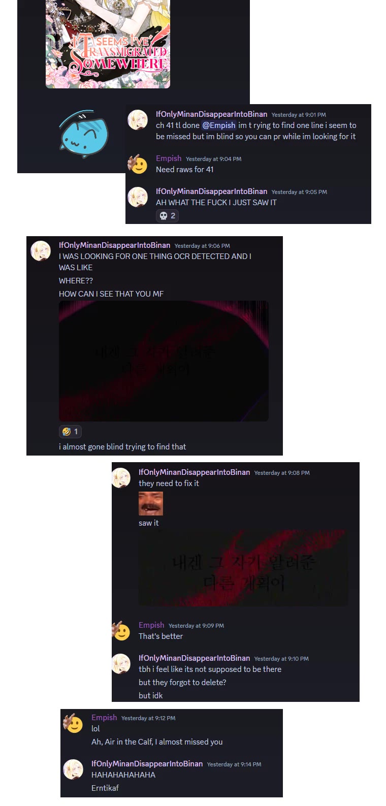 It Seems I've Transmigrated Somewhere chapter 41 page 41