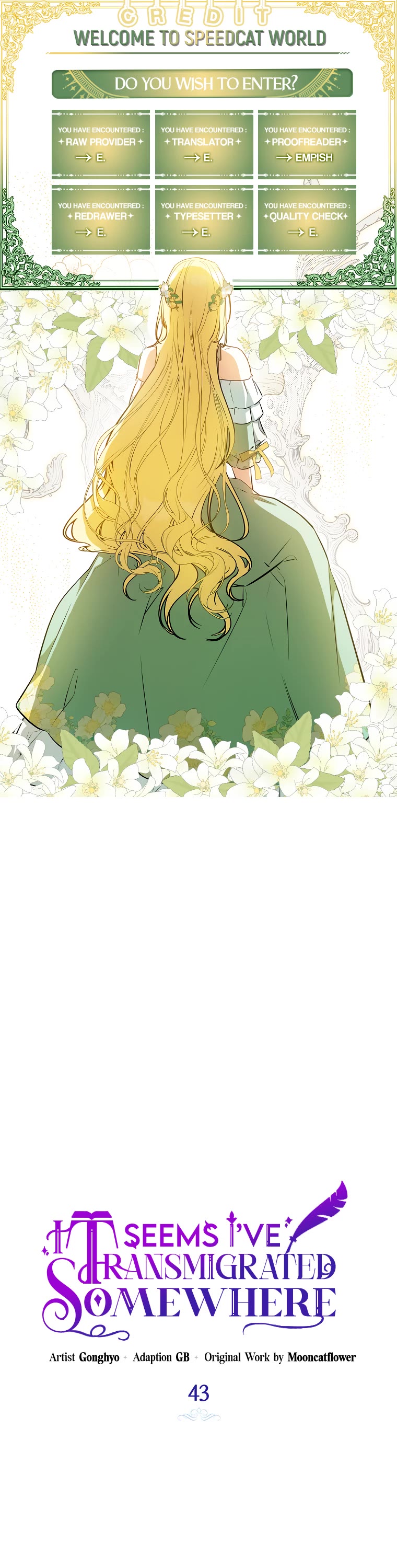 It Seems I've Transmigrated Somewhere chapter 43 page 1