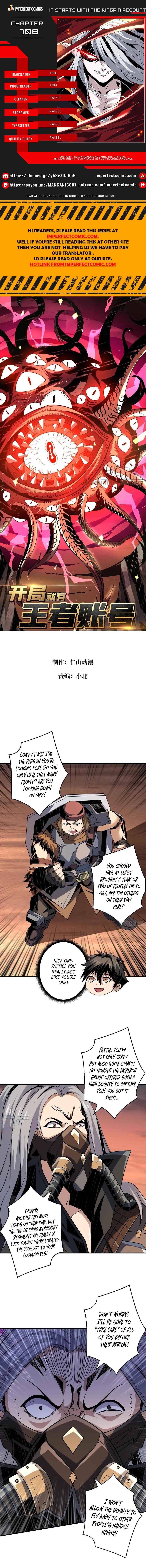 It Starts With a Kingpin Account chapter 108 page 1