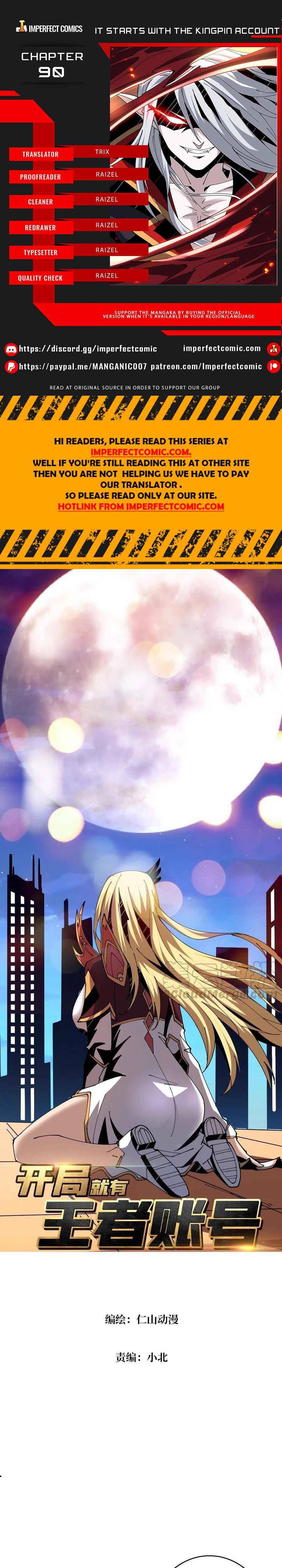 It Starts With a Kingpin Account chapter 90 page 1