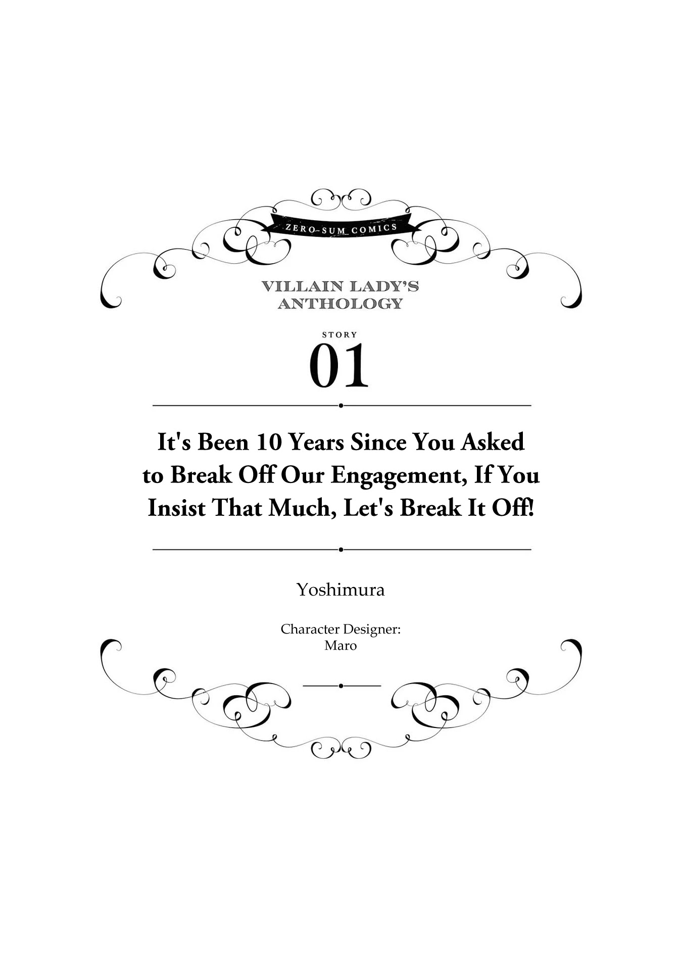 It's Been 10 Years Since You Asked to Break Off Our Engagement, If You Insist That Much, Let's Break it Off! chapter 1 page 4