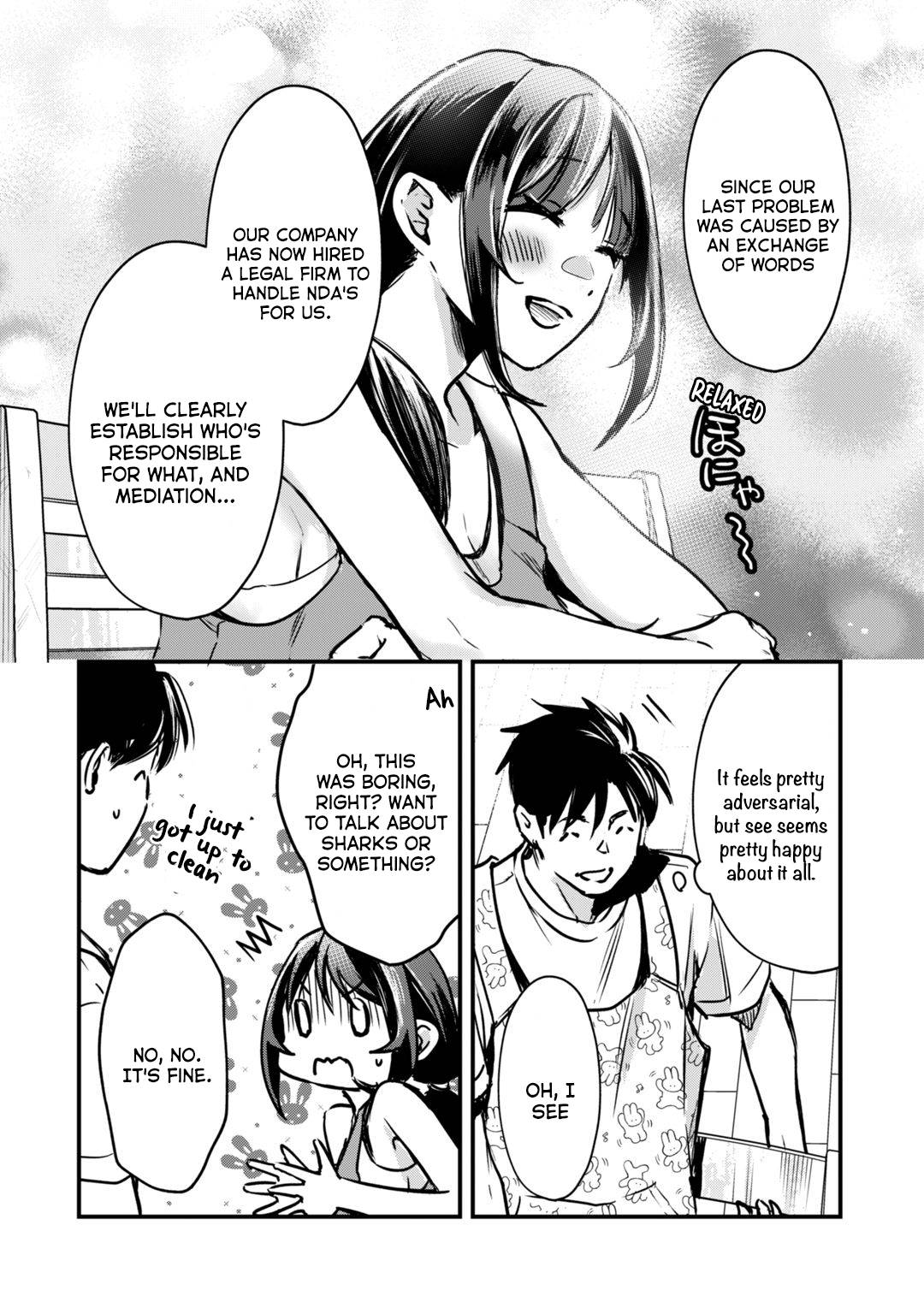 It's Fun Having a 300,000 Yen a Month Job Welcoming Home an Onee-san Who Doesn't Find Meaning in a Job That Pays Her 500,000 Yen a Month chapter 15 page 21