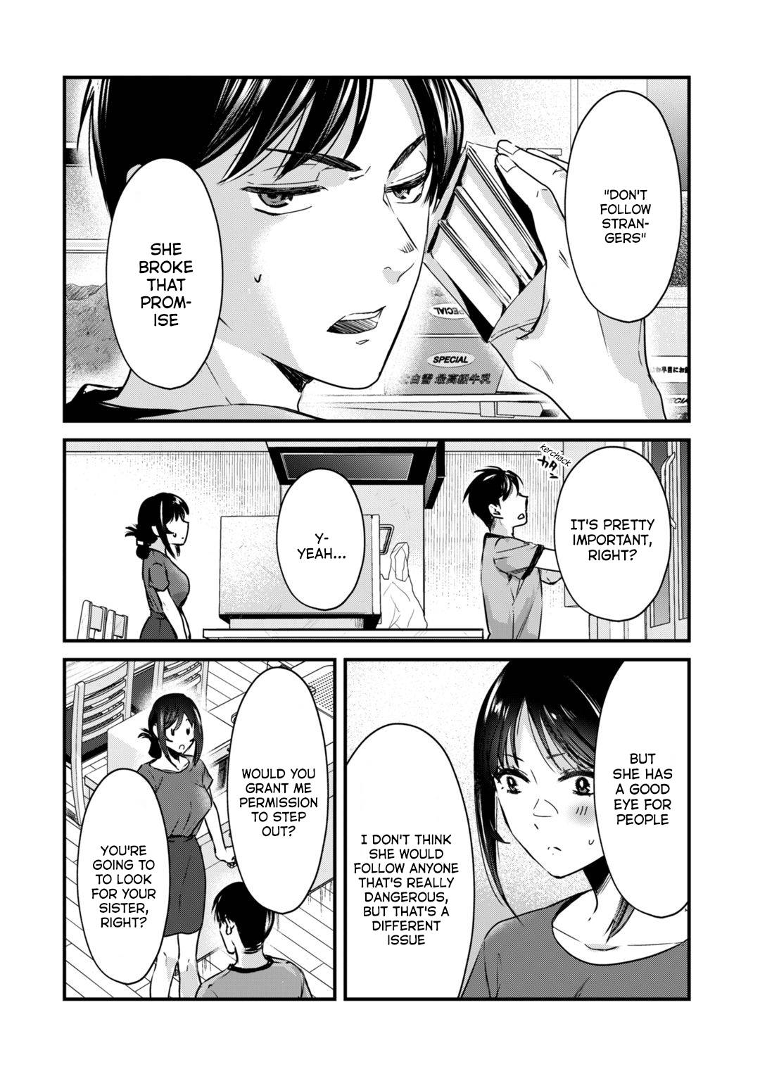 It's Fun Having a 300,000 Yen a Month Job Welcoming Home an Onee-san Who Doesn't Find Meaning in a Job That Pays Her 500,000 Yen a Month chapter 16 page 21