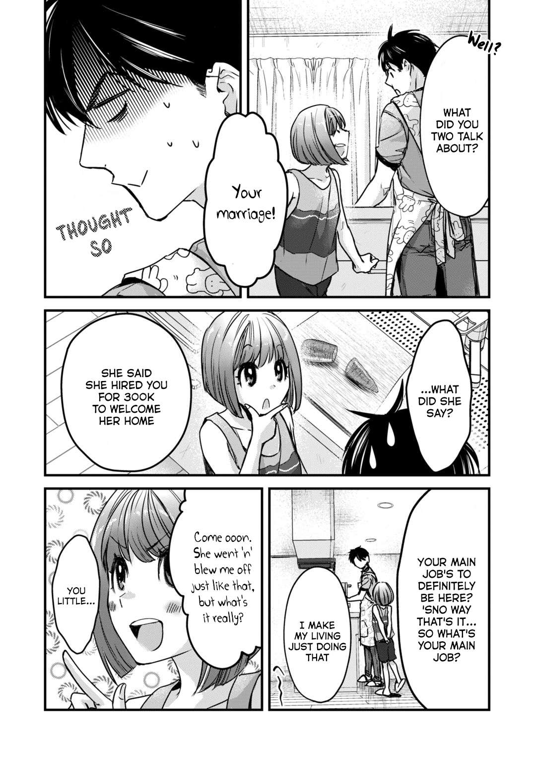 It's Fun Having a 300,000 Yen a Month Job Welcoming Home an Onee-san Who Doesn't Find Meaning in a Job That Pays Her 500,000 Yen a Month chapter 17 page 13