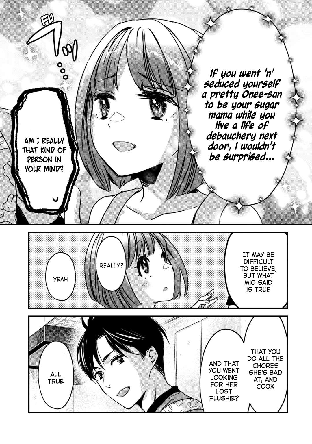 It's Fun Having a 300,000 Yen a Month Job Welcoming Home an Onee-san Who Doesn't Find Meaning in a Job That Pays Her 500,000 Yen a Month chapter 17 page 16