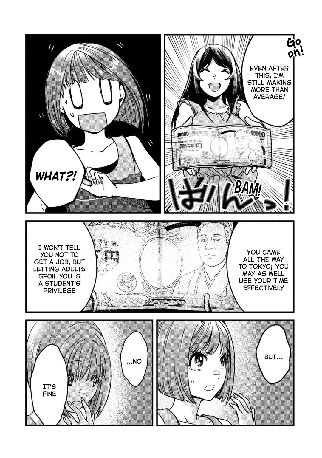 It's Fun Having a 300,000 Yen a Month Job Welcoming Home an Onee-san Who Doesn't Find Meaning in a Job That Pays Her 500,000 Yen a Month chapter 17 page 21