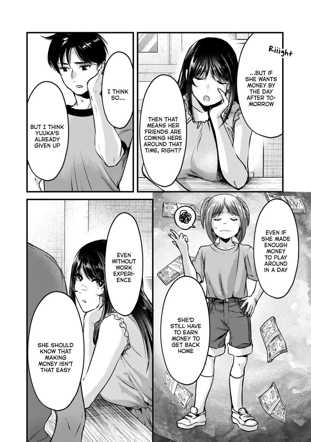 It's Fun Having a 300,000 Yen a Month Job Welcoming Home an Onee-san Who Doesn't Find Meaning in a Job That Pays Her 500,000 Yen a Month chapter 18 page 15