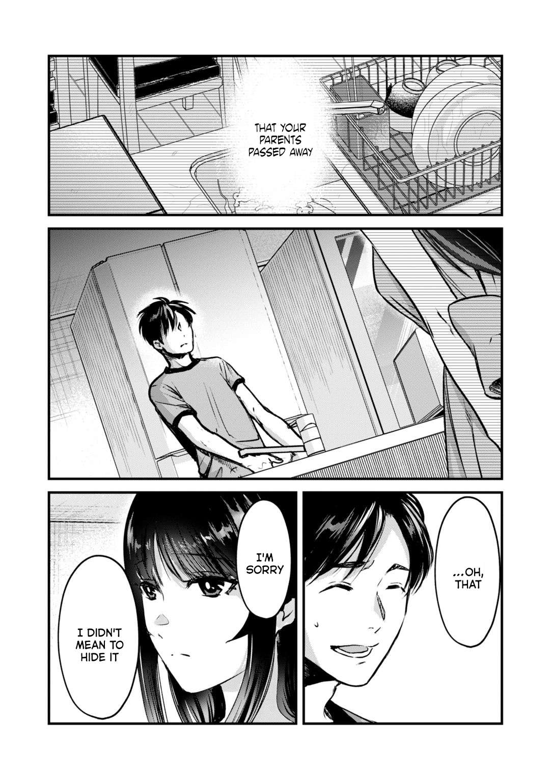 It's Fun Having a 300,000 Yen a Month Job Welcoming Home an Onee-san Who Doesn't Find Meaning in a Job That Pays Her 500,000 Yen a Month chapter 18 page 3