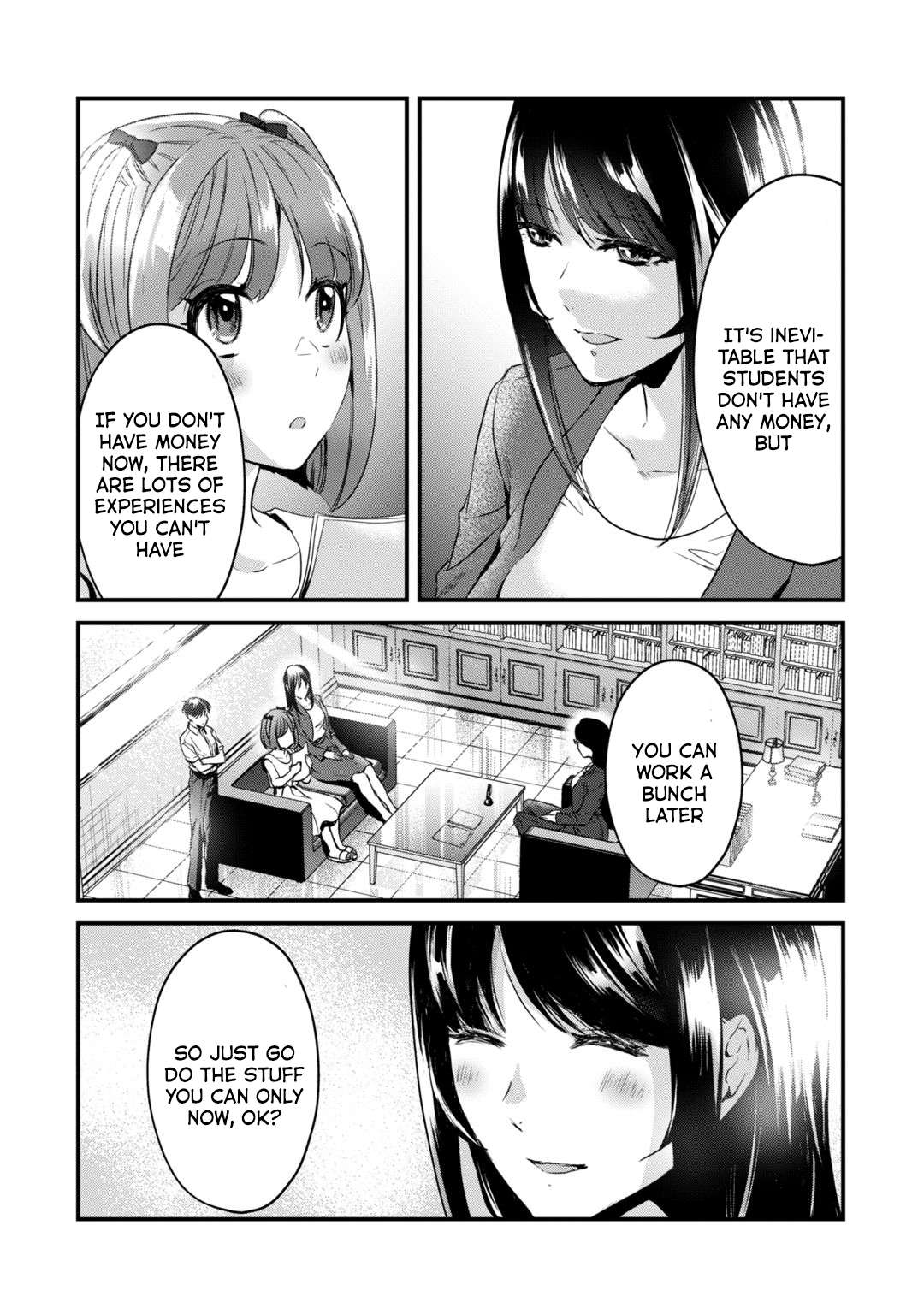It's Fun Having a 300,000 Yen a Month Job Welcoming Home an Onee-san Who Doesn't Find Meaning in a Job That Pays Her 500,000 Yen a Month chapter 19 page 7