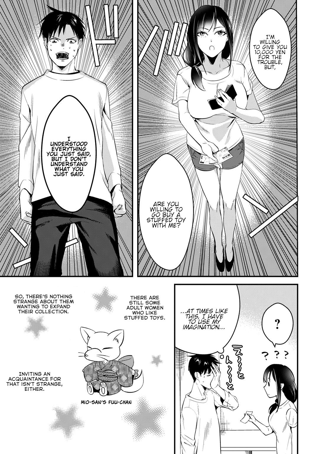 It's Fun Having a 300,000 Yen a Month Job Welcoming Home an Onee-san Who Doesn't Find Meaning in a Job That Pays Her 500,000 Yen a Month chapter 2 page 27