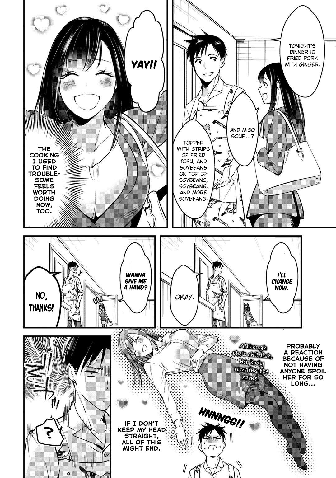 It's Fun Having a 300,000 Yen a Month Job Welcoming Home an Onee-san Who Doesn't Find Meaning in a Job That Pays Her 500,000 Yen a Month chapter 2 page 8