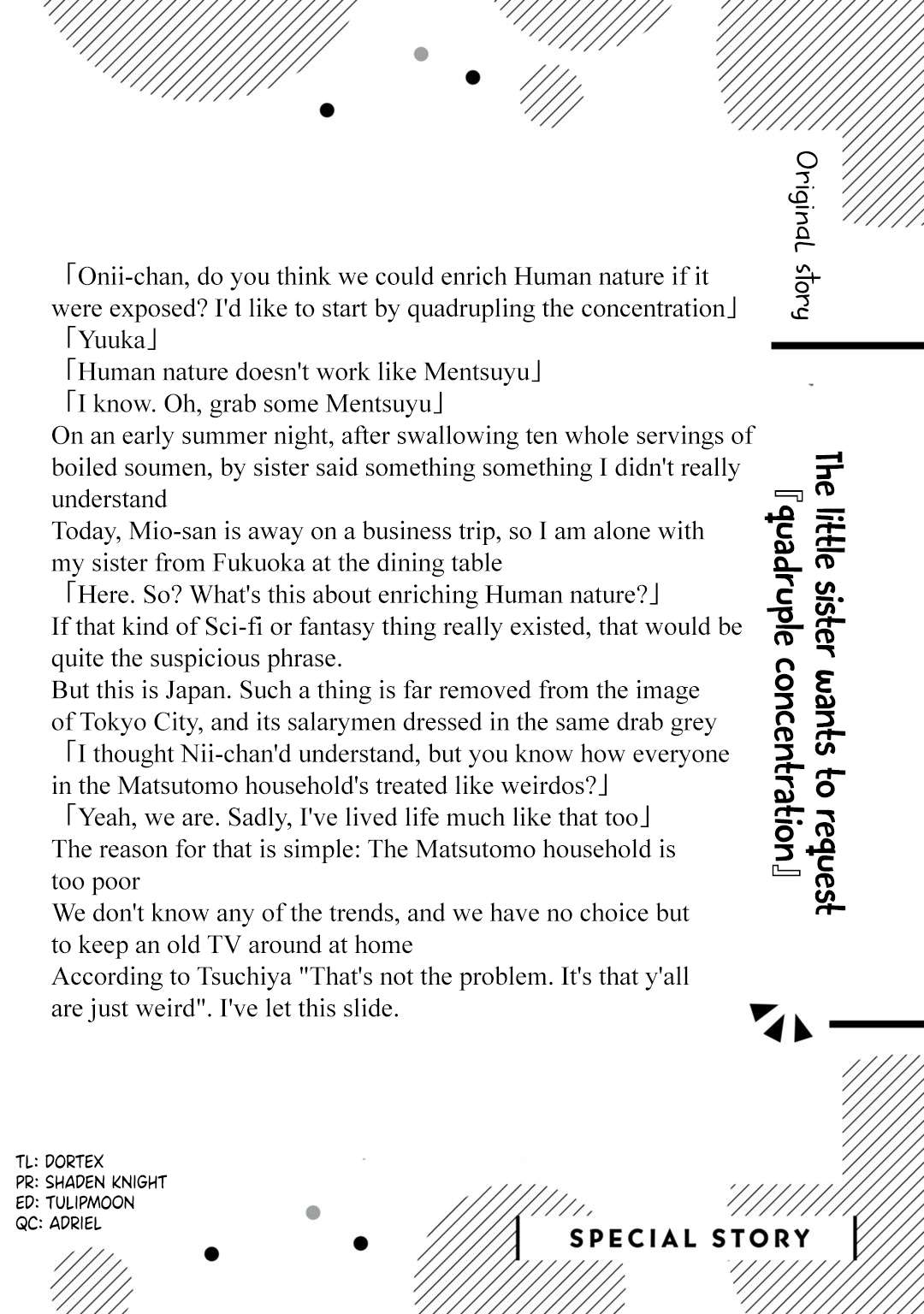 It's Fun Having a 300,000 Yen a Month Job Welcoming Home an Onee-san Who Doesn't Find Meaning in a Job That Pays Her 500,000 Yen a Month chapter 20.6 page 1