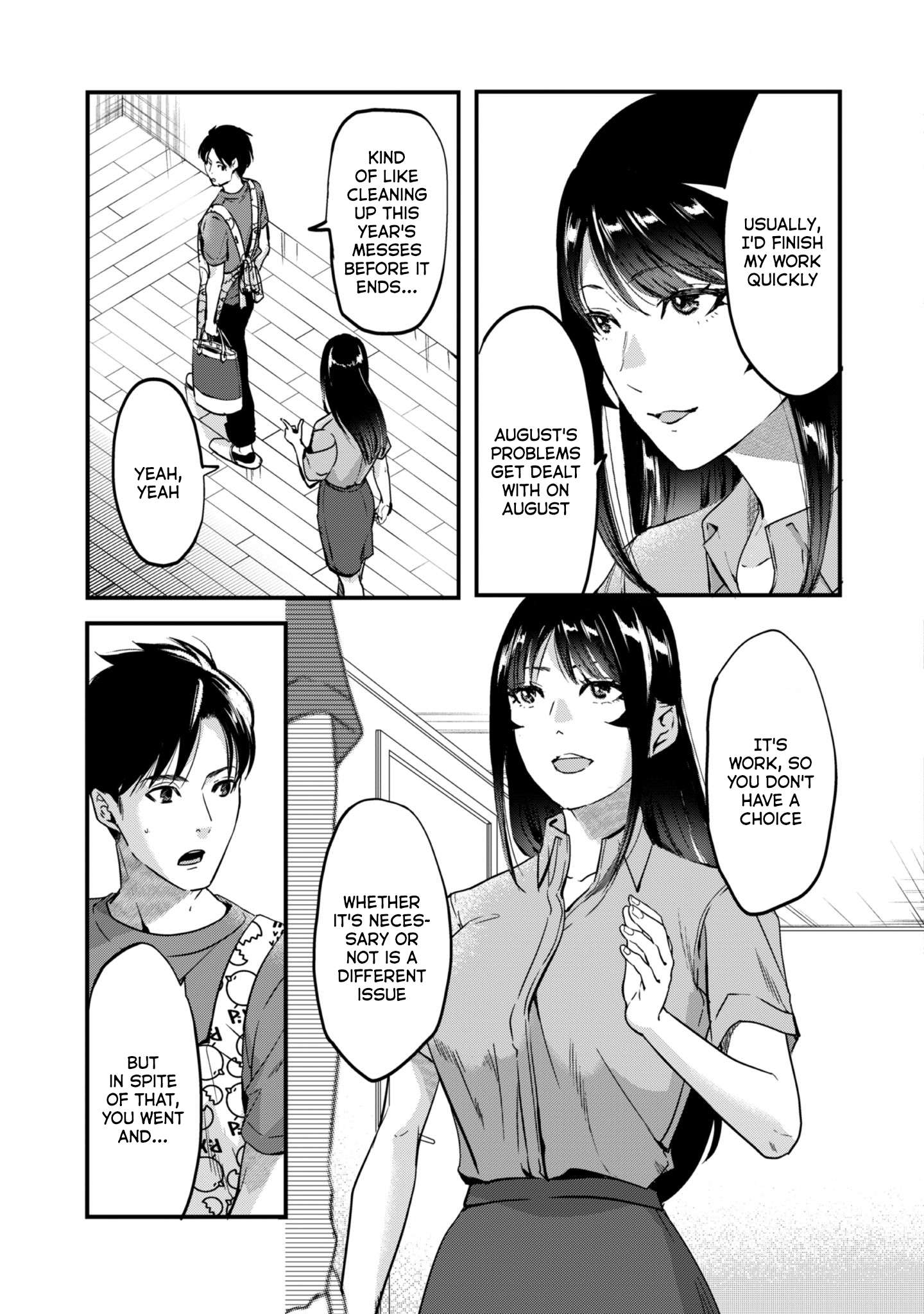 It's Fun Having a 300,000 Yen a Month Job Welcoming Home an Onee-san Who Doesn't Find Meaning in a Job That Pays Her 500,000 Yen a Month chapter 22 page 4