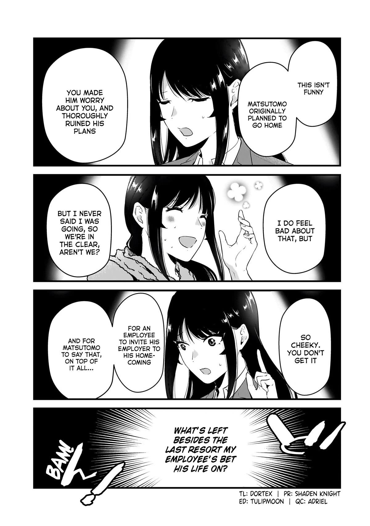 It's Fun Having a 300,000 Yen a Month Job Welcoming Home an Onee-san Who Doesn't Find Meaning in a Job That Pays Her 500,000 Yen a Month chapter 26 page 4