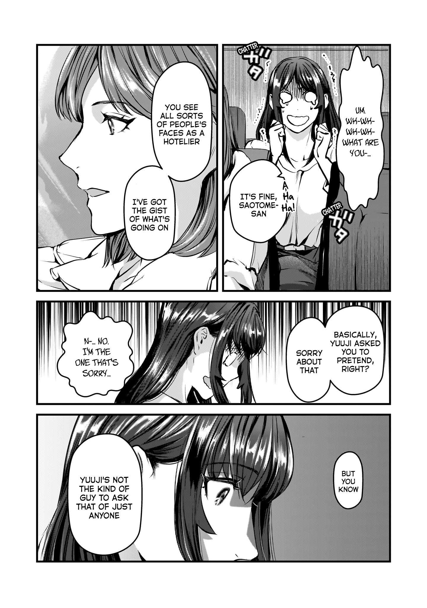 It's Fun Having a 300,000 Yen a Month Job Welcoming Home an Onee-san Who Doesn't Find Meaning in a Job That Pays Her 500,000 Yen a Month chapter 28 page 21