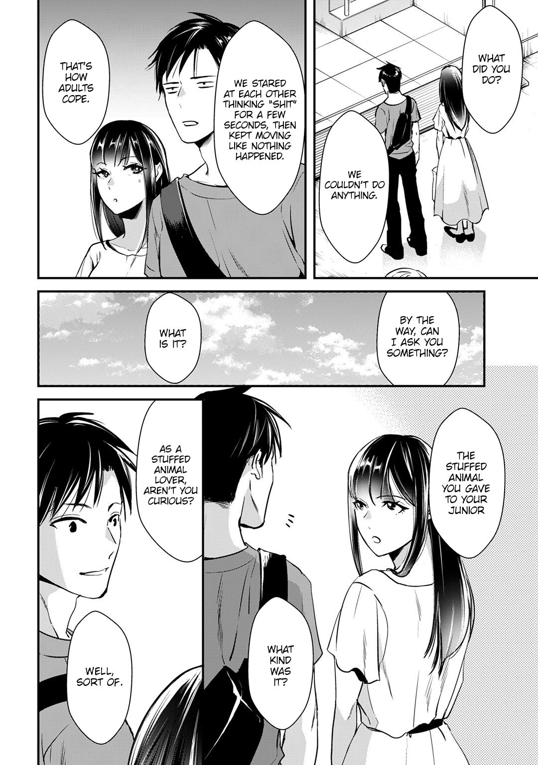 It's Fun Having a 300,000 Yen a Month Job Welcoming Home an Onee-san Who Doesn't Find Meaning in a Job That Pays Her 500,000 Yen a Month chapter 3 page 12