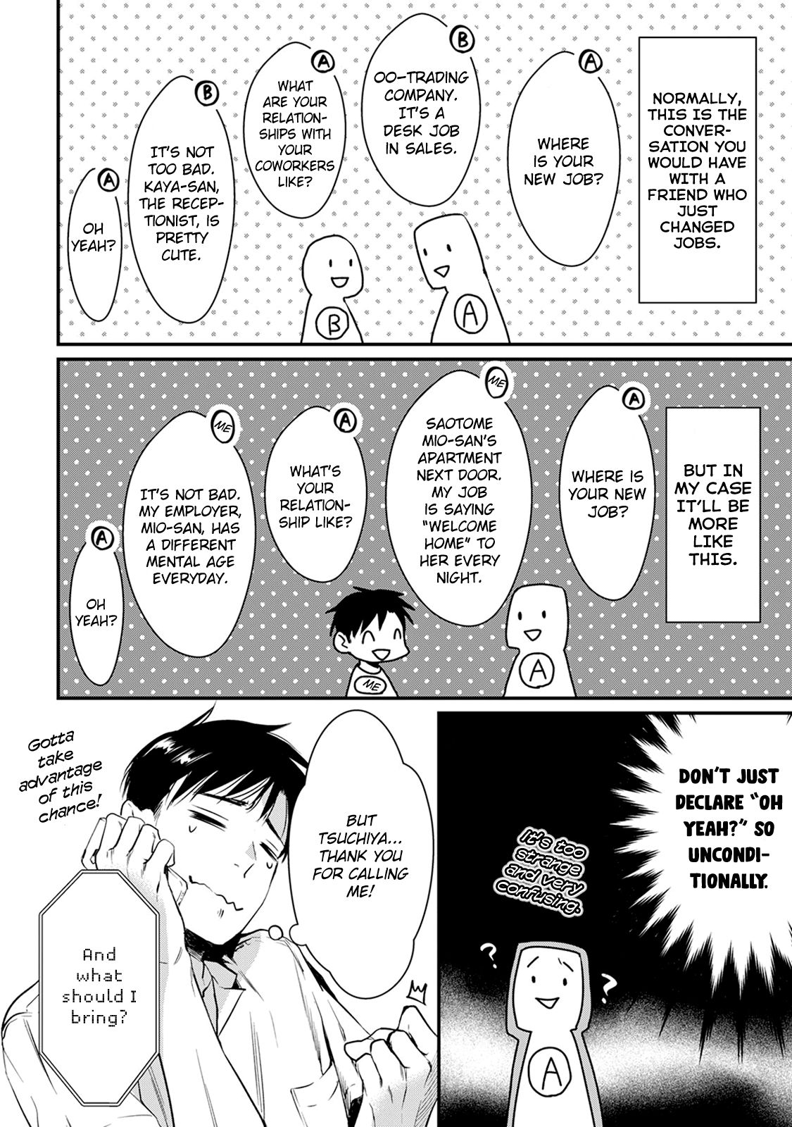 It's Fun Having a 300,000 Yen a Month Job Welcoming Home an Onee-san Who Doesn't Find Meaning in a Job That Pays Her 500,000 Yen a Month chapter 4 page 24