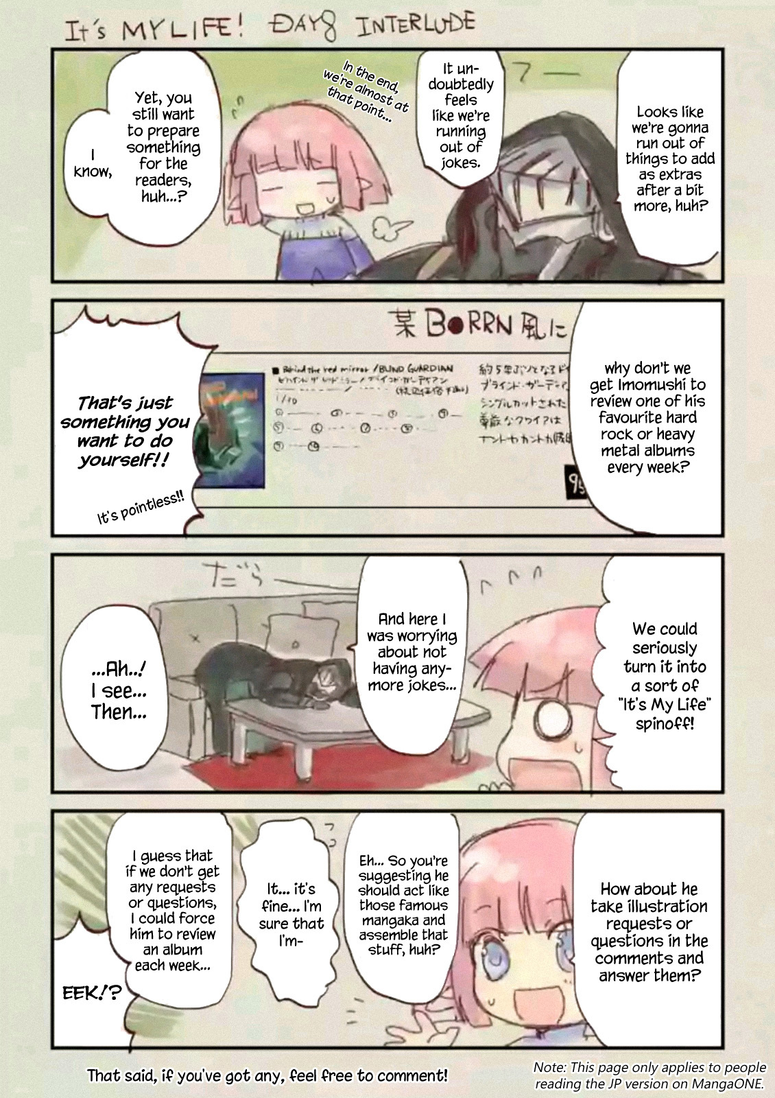 It's My Life chapter 8.5 page 1