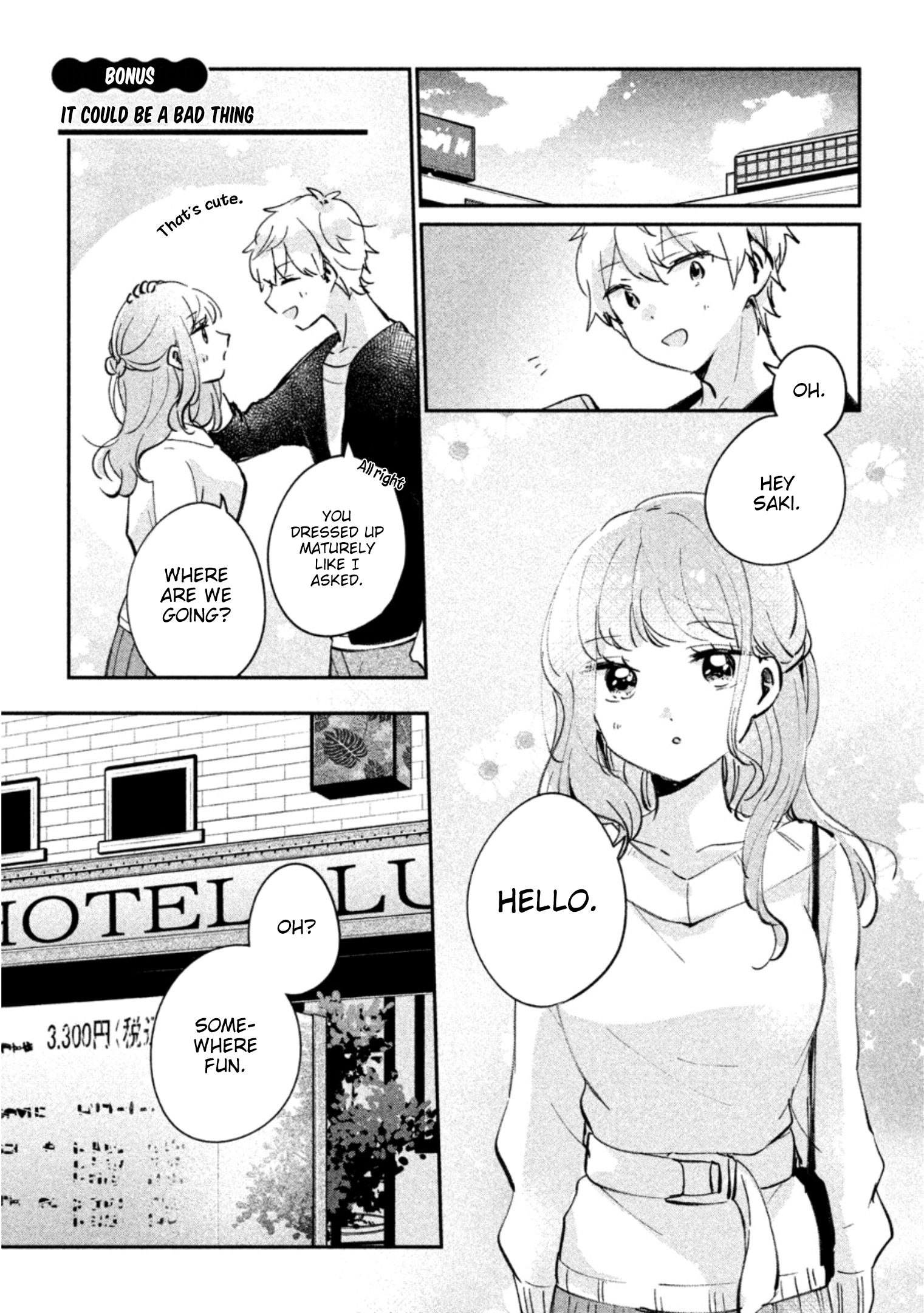 It's Not Meguro-san's First Time chapter 24.5 page 2
