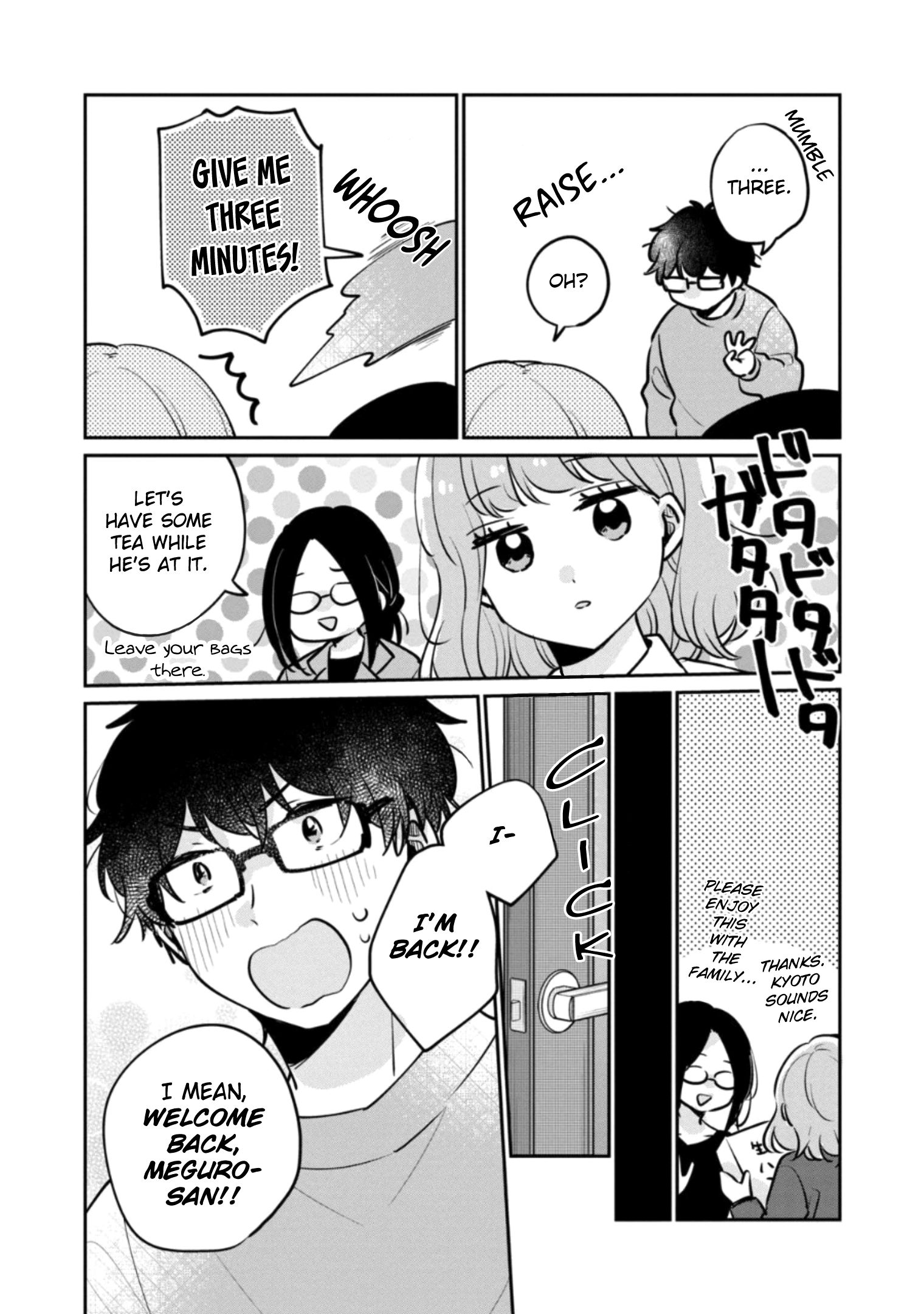 It's Not Meguro-san's First Time chapter 31 page 8