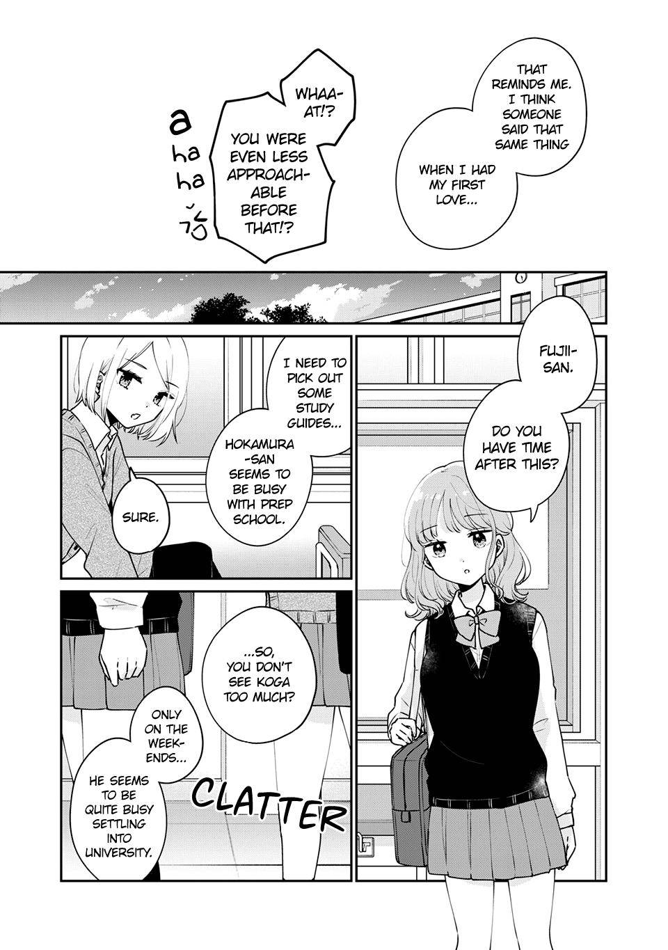 It's Not Meguro-san's First Time chapter 53 page 10