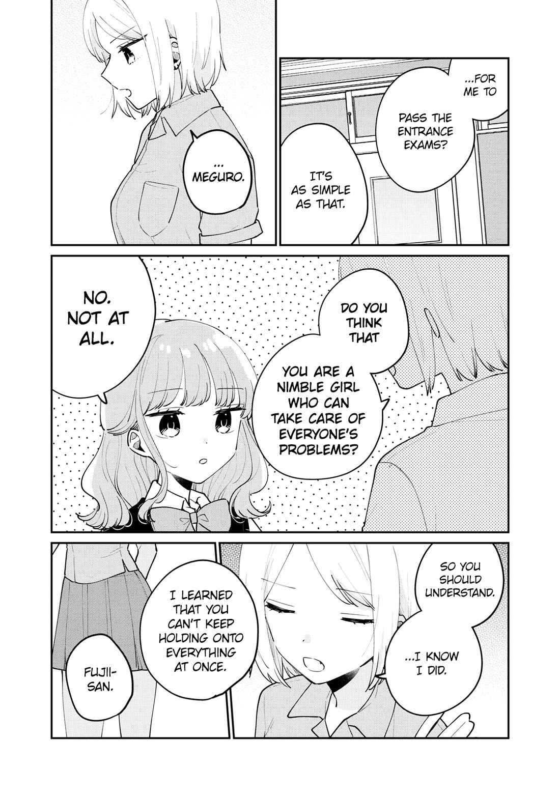 It's Not Meguro-san's First Time chapter 75 page 12