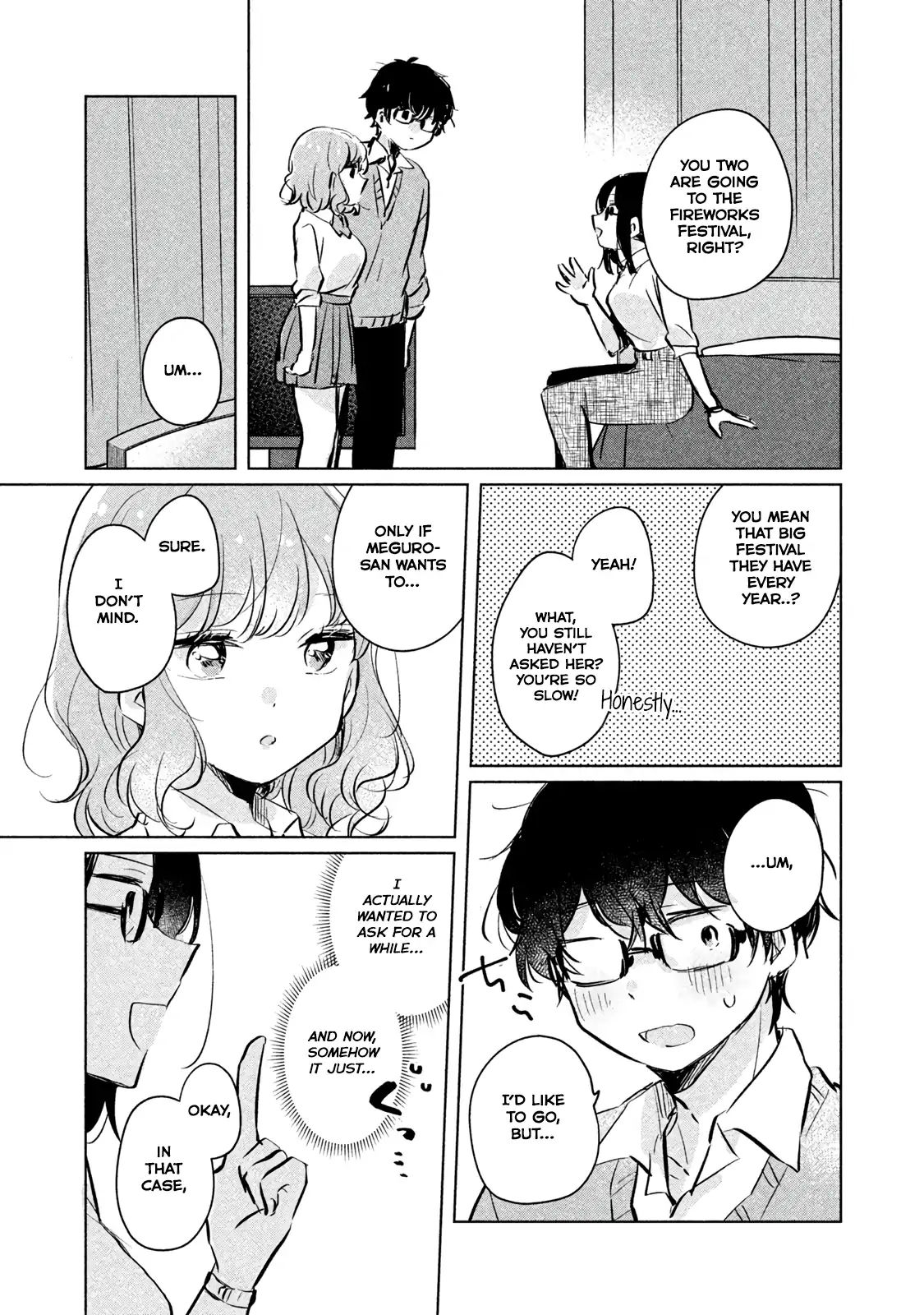 It's Not Meguro-san's First Time chapter 9 page 13
