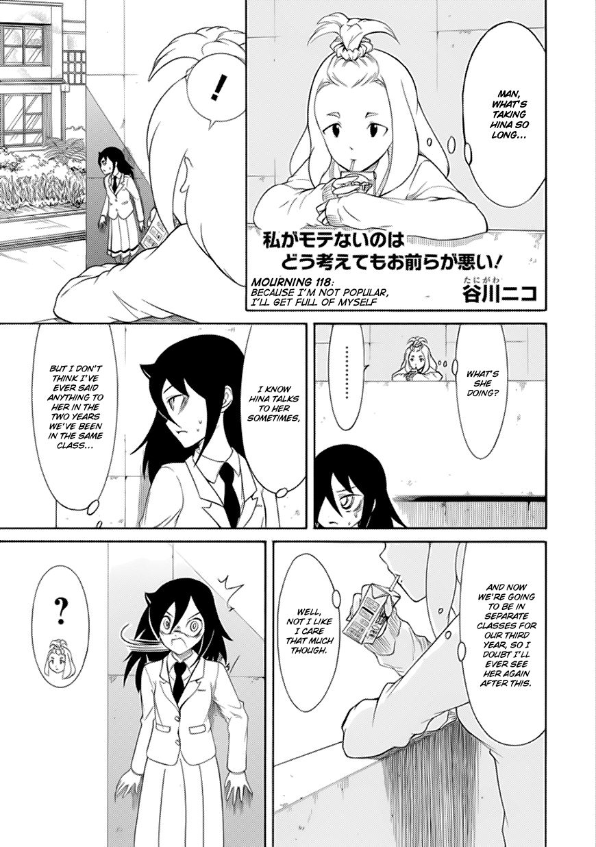 It’s Not My Fault That I’m Not Popular! chapter 118 page 1