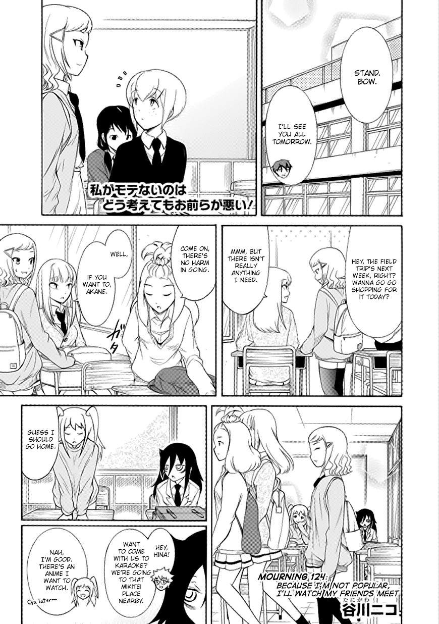 It’s Not My Fault That I’m Not Popular! chapter 124 page 1