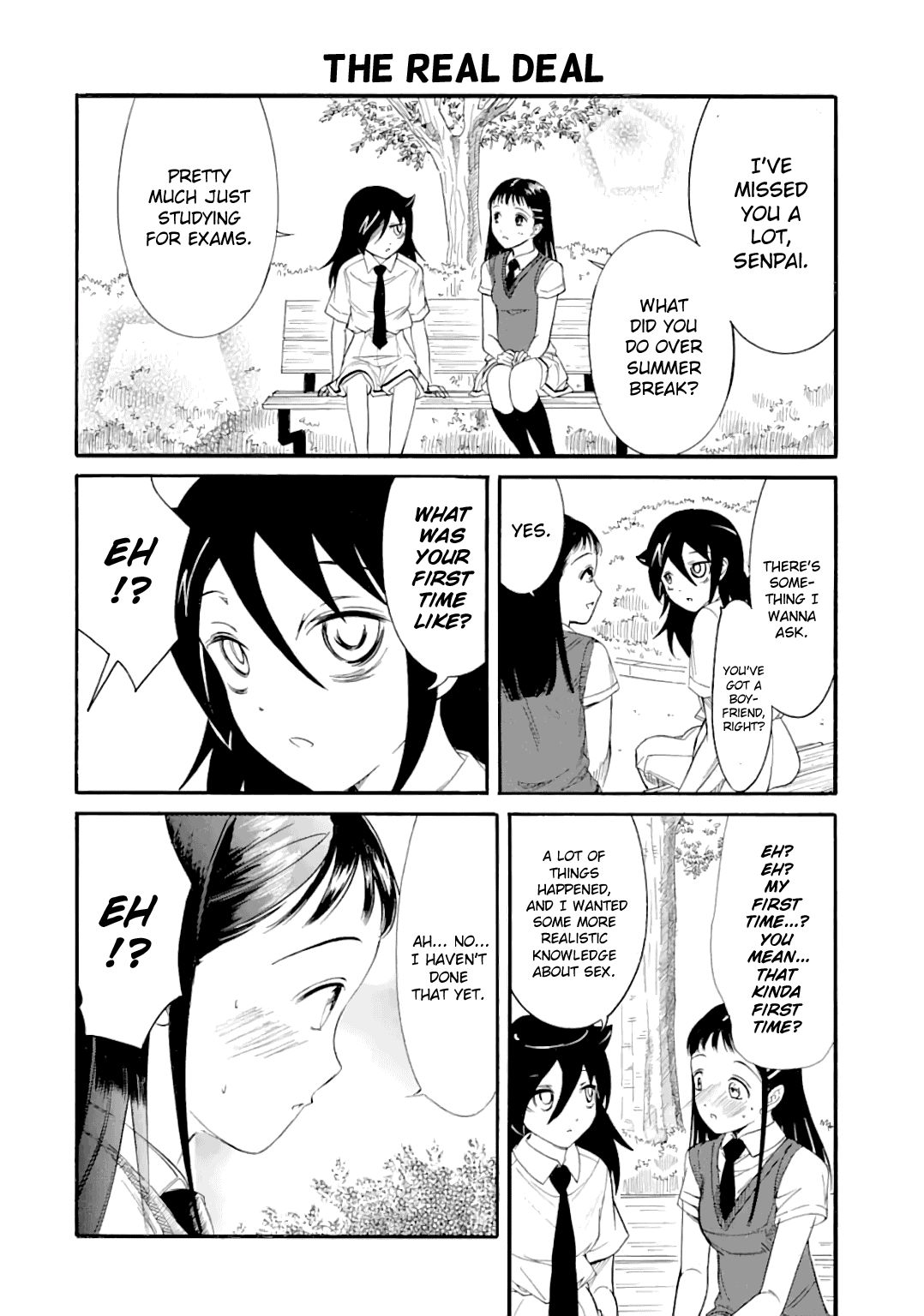 It’s Not My Fault That I’m Not Popular! chapter 184.2 page 6