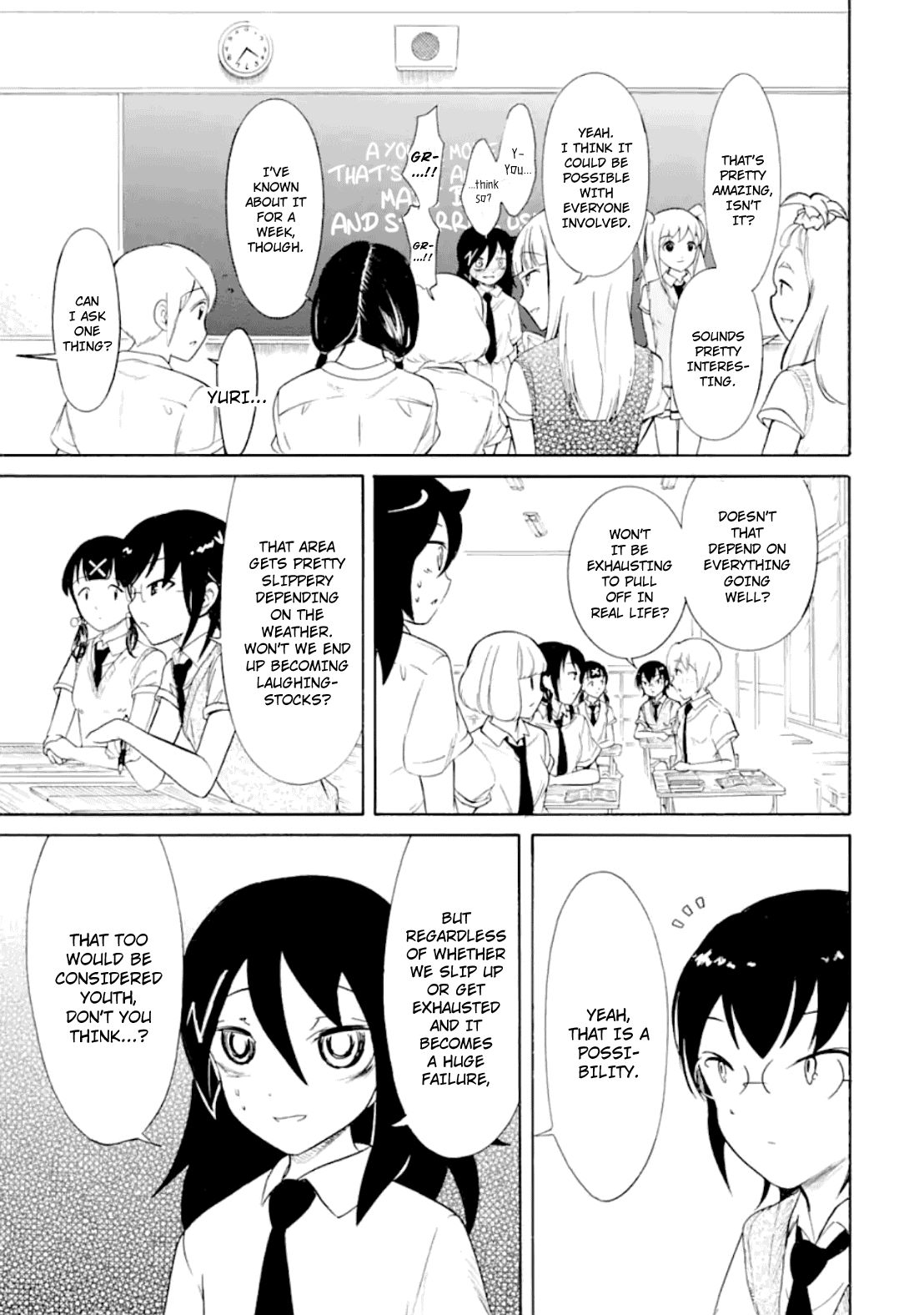 It’s Not My Fault That I’m Not Popular! chapter 186 page 9