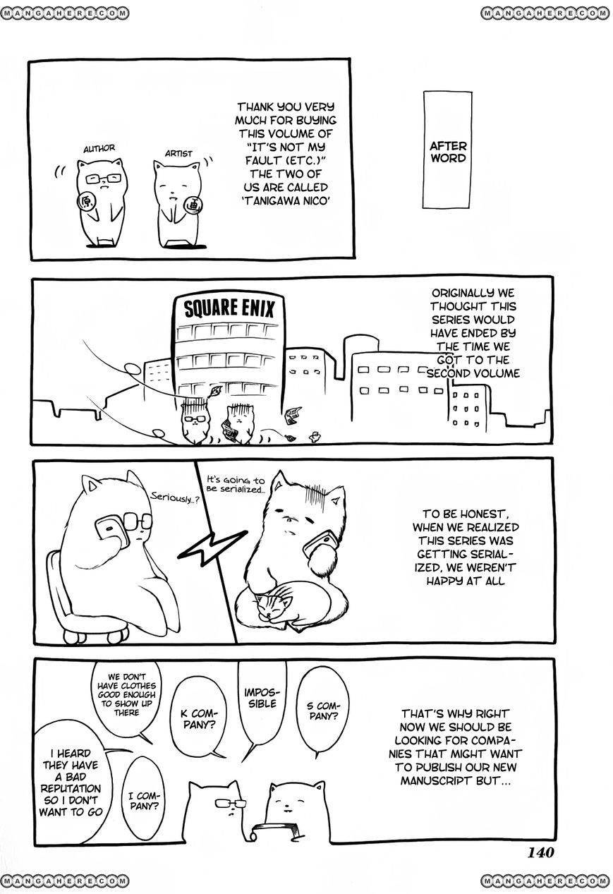 It’s Not My Fault That I’m Not Popular! chapter 19.5 page 6