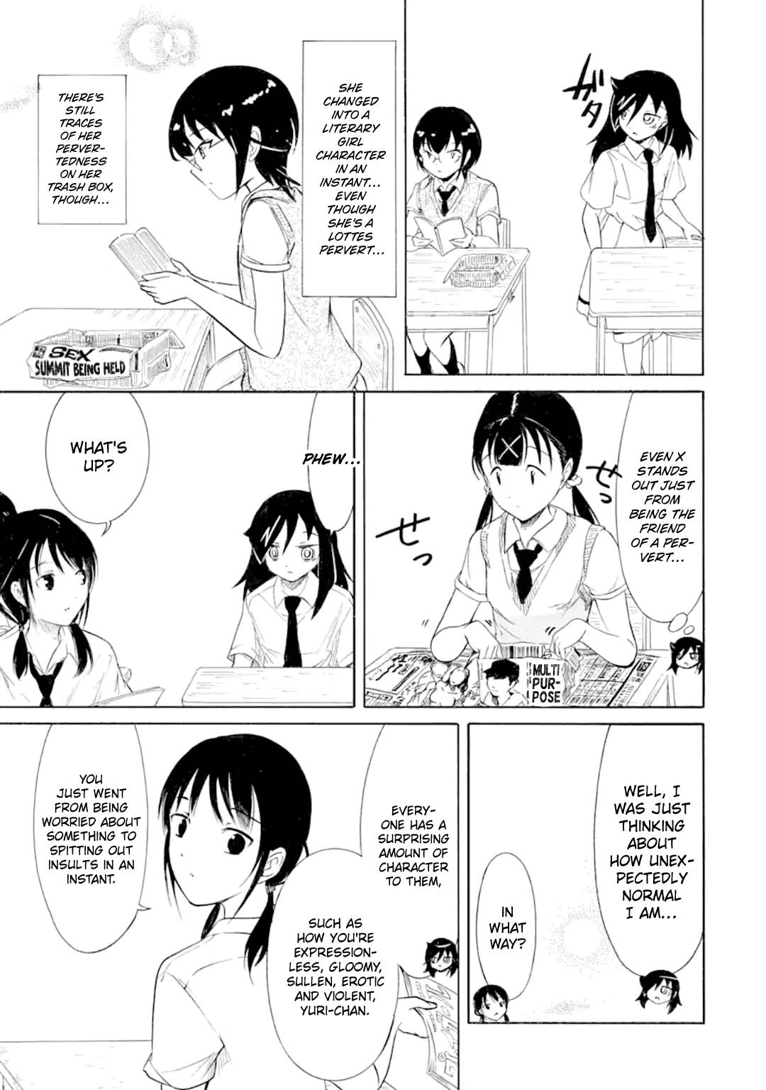 It’s Not My Fault That I’m Not Popular! chapter 195 page 7