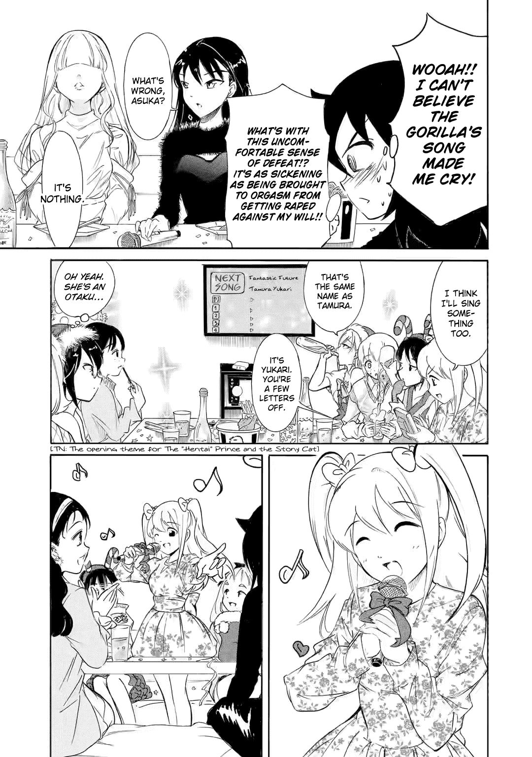 It’s Not My Fault That I’m Not Popular! chapter 199.5 page 9