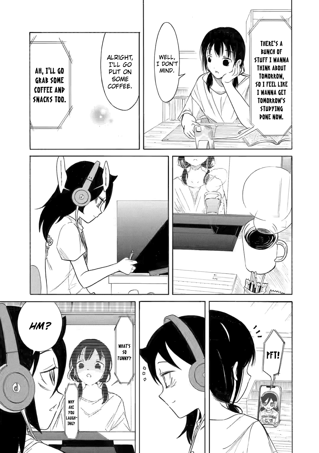 It’s Not My Fault That I’m Not Popular! chapter 201 page 3