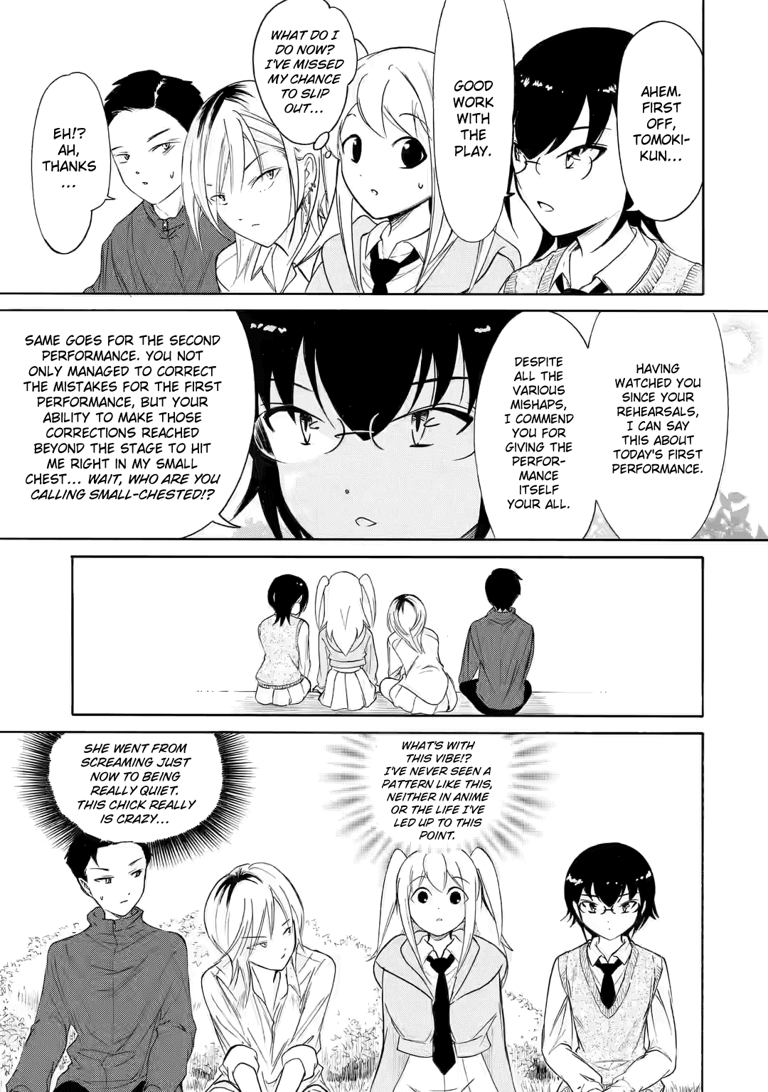 It’s Not My Fault That I’m Not Popular! chapter 222.3 page 4