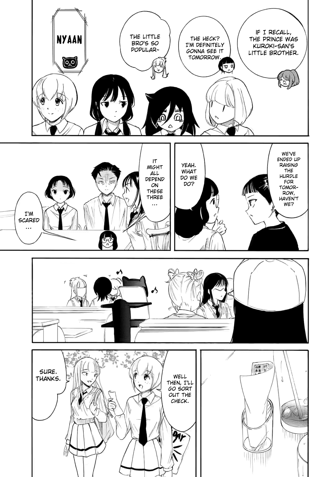 It’s Not My Fault That I’m Not Popular! chapter 224.5 page 14