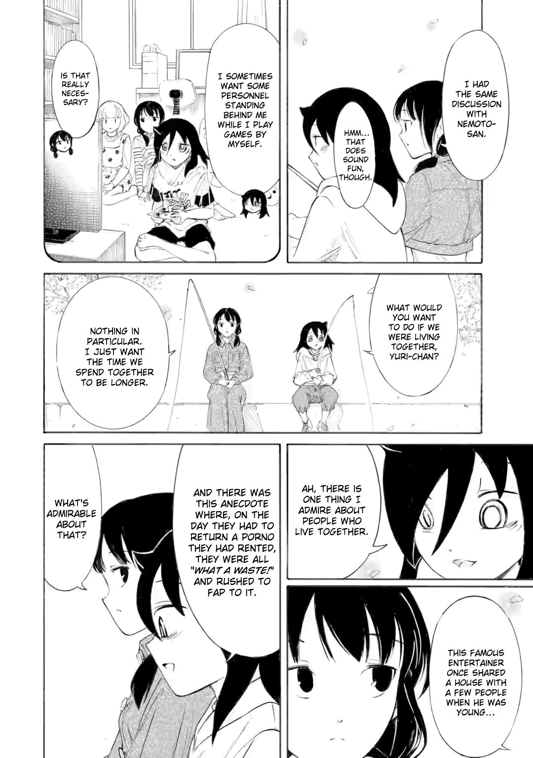 It’s Not My Fault That I’m Not Popular! chapter 230.5 page 4