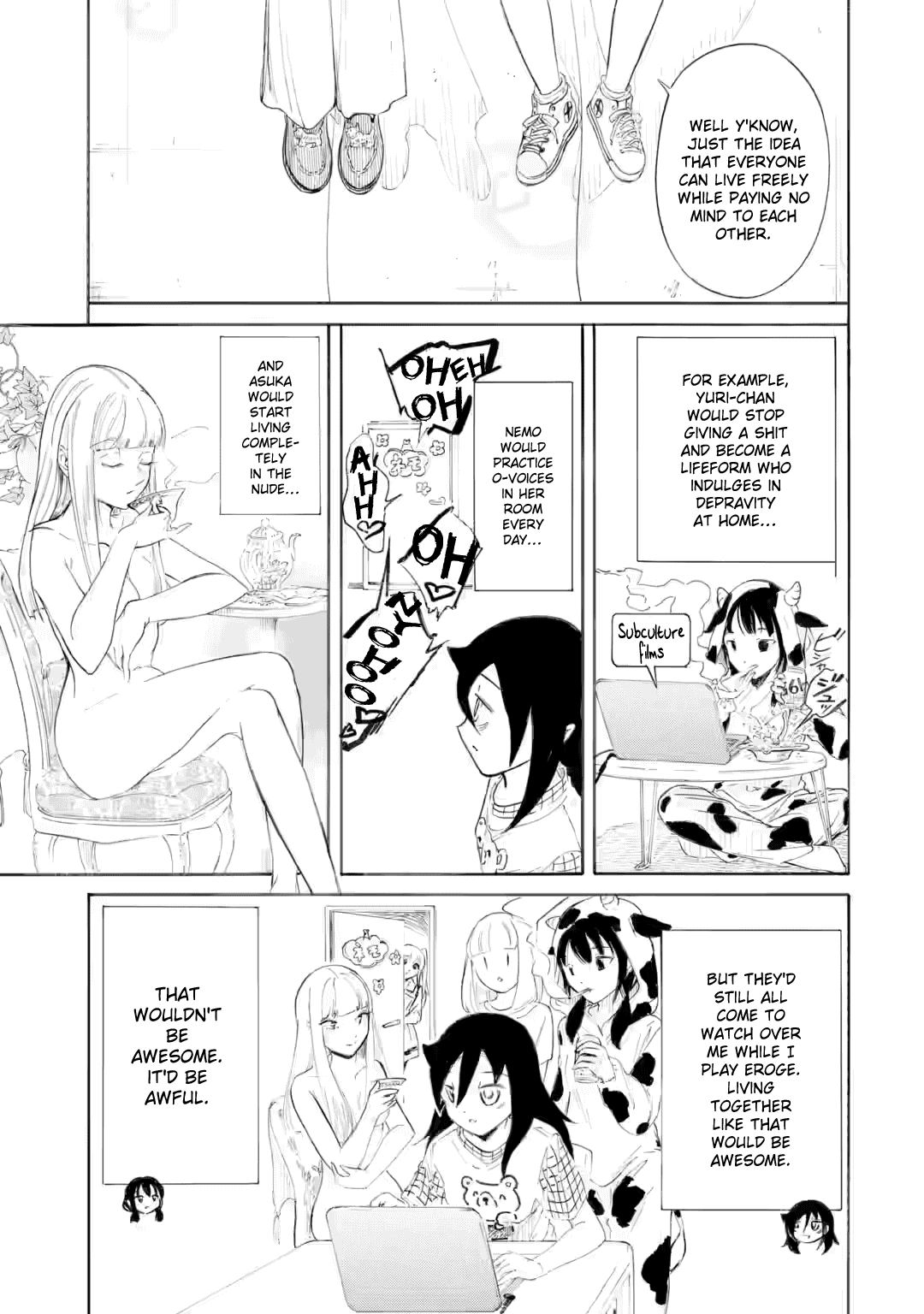 It’s Not My Fault That I’m Not Popular! chapter 230.5 page 5