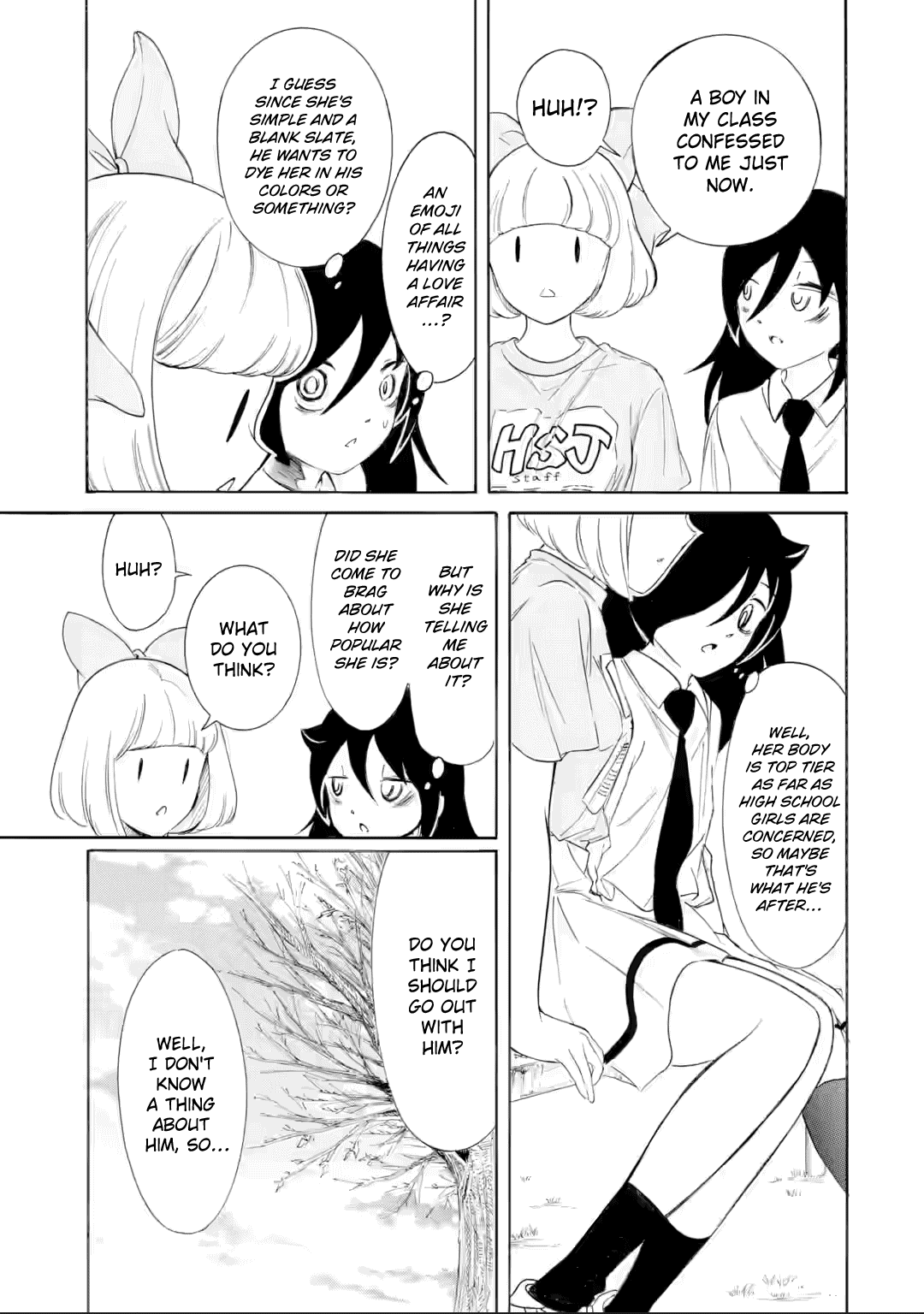 It’s Not My Fault That I’m Not Popular! chapter 235 page 3