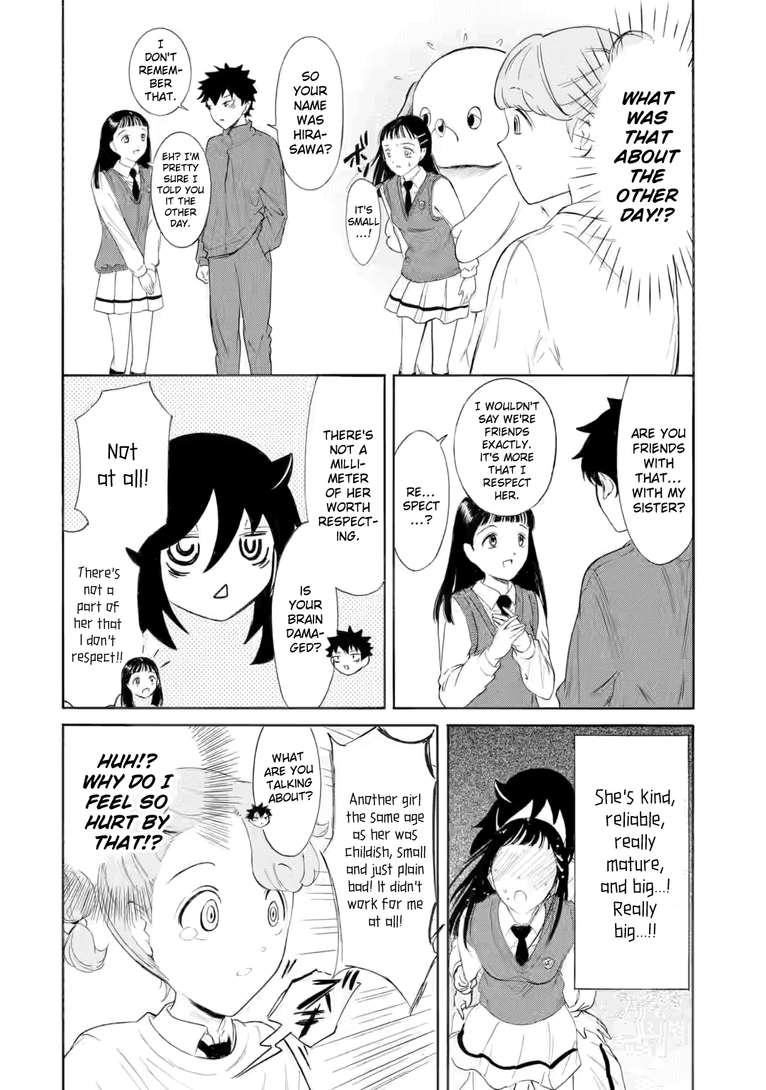 It’s Not My Fault That I’m Not Popular! chapter 240.2 page 7
