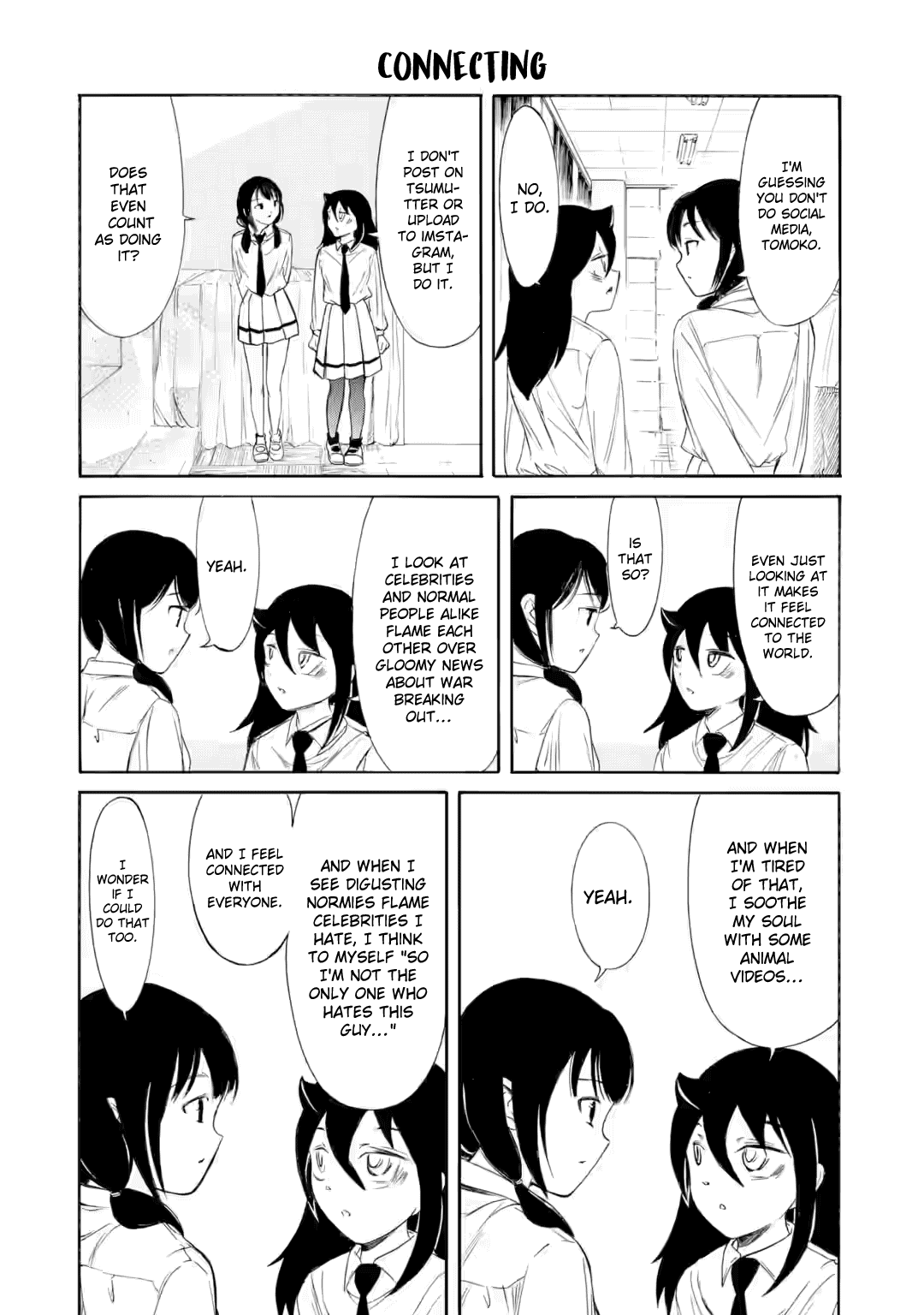 It’s Not My Fault That I’m Not Popular! chapter 240 page 10