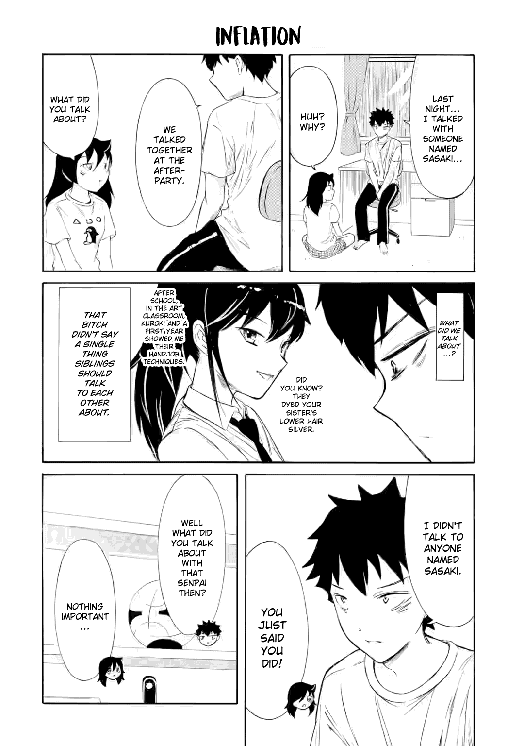 It’s Not My Fault That I’m Not Popular! chapter 240 page 6
