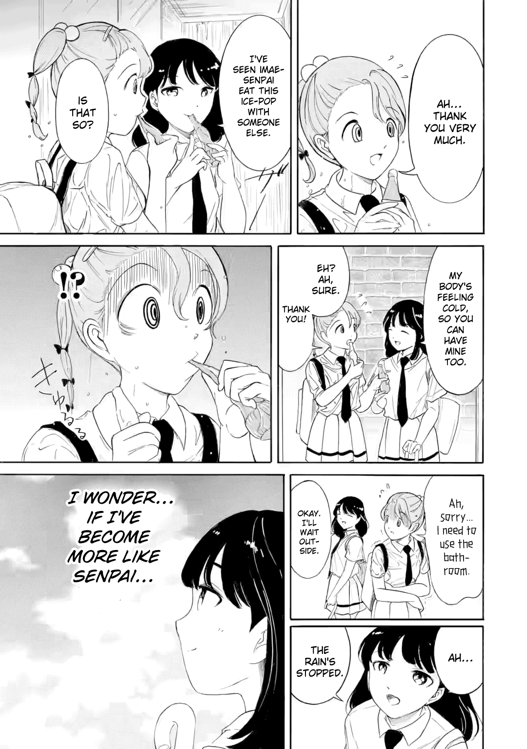 It’s Not My Fault That I’m Not Popular! chapter 241.5 page 9
