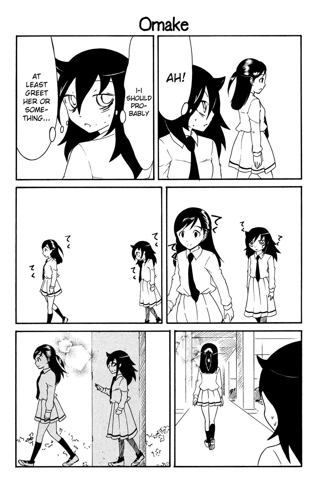 It’s Not My Fault That I’m Not Popular! chapter 34.5 page 2