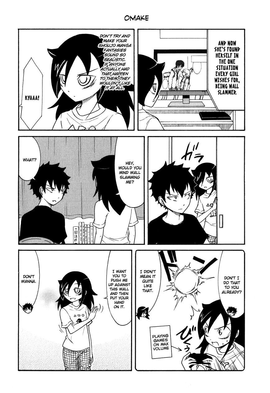 It’s Not My Fault That I’m Not Popular! chapter 67.5 page 1