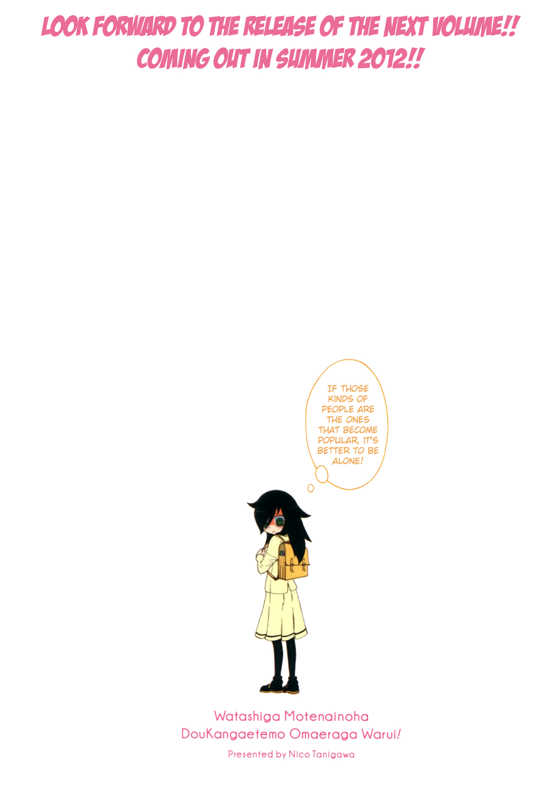 It’s Not My Fault That I’m Not Popular! chapter 9.75 page 3