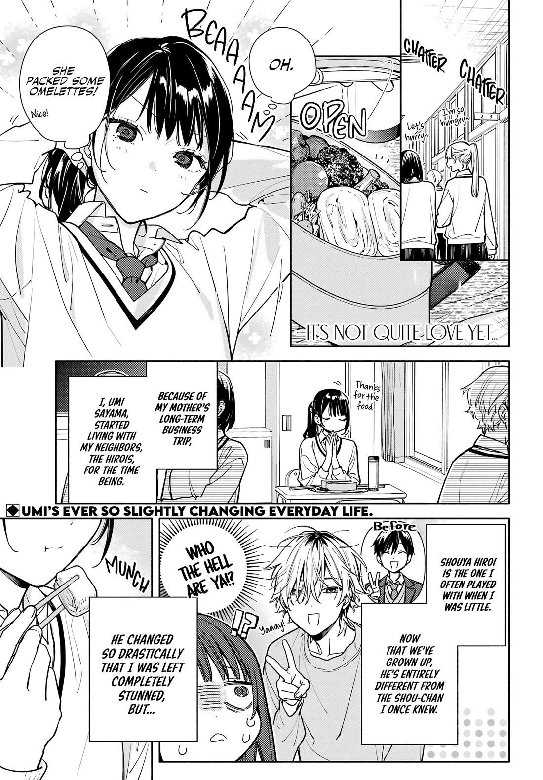 It’s Not Quite Love Yet, but… chapter 2 page 2