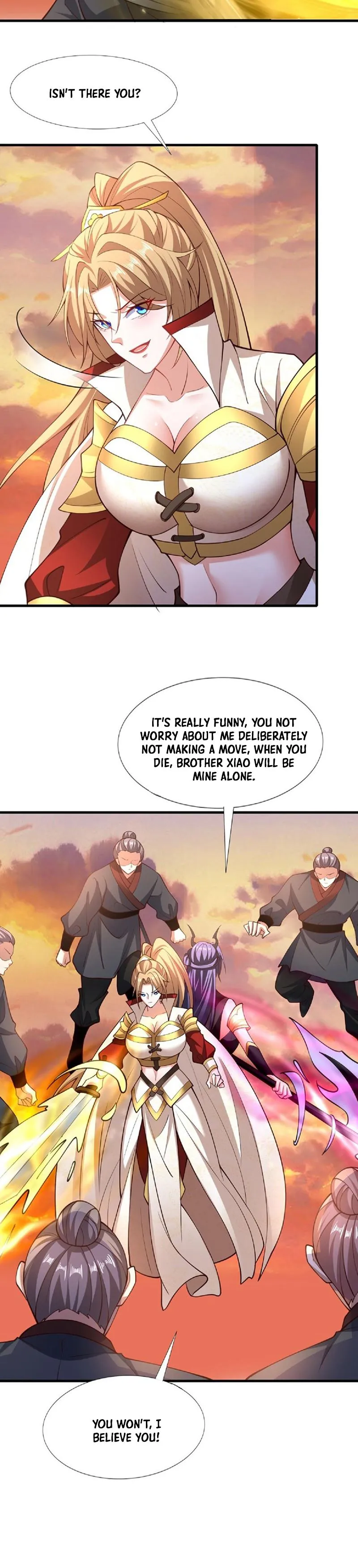 It's Over! Empress’ Husband Is Actually Invincible chapter 124 page 12